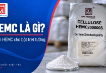 HEMC là gì? Công dụng và cách chọn HEMC cho sản xuất bột trét tường