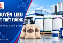 Công thức bột trét tường gồm những nguyên liệu nào? Vai trò từng thành phần