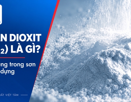 Titan Dioxit (TiO₂) là gì? Ứng dụng trong sơn và vật liệu xây dựng
